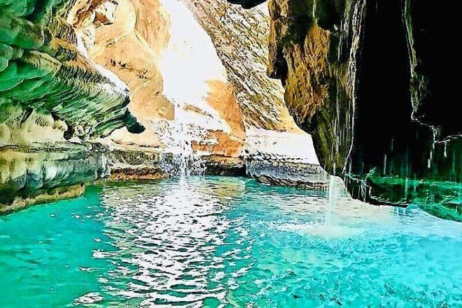Private Overnight at Wahiba Sand Desert and Wadi Shab Tours - Wadi Bani Khalid ends the trip with water