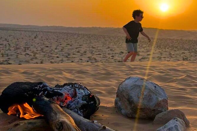 Private Sunset Experience in Empty Quarter Desert - Thumrait and the camel farm