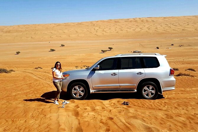 Private Transfer From Muscat To Wadi Shab And Back - The Muscat pickup and 4WD vehicle