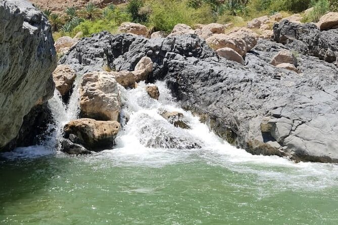 Private Wadi Arbyeen - Sinkhole - White Sand Beach- Full Day Tour - The Wadi Tiwi photo stop on the return