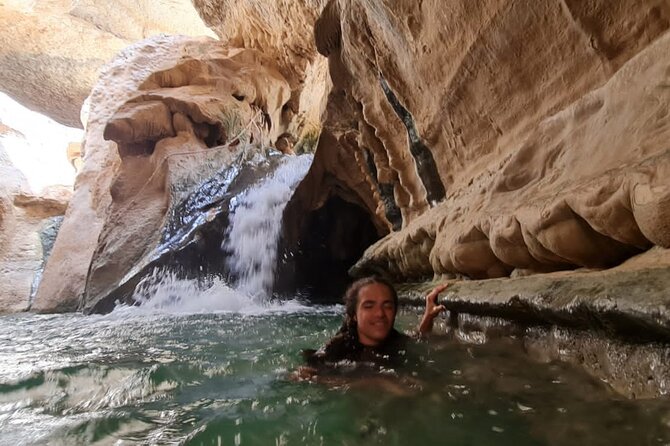 Private Wadi Shab - Bimmah Sinkhole - White Sand Beach - Full Day Tour - Fins Beach brings the coastal finish