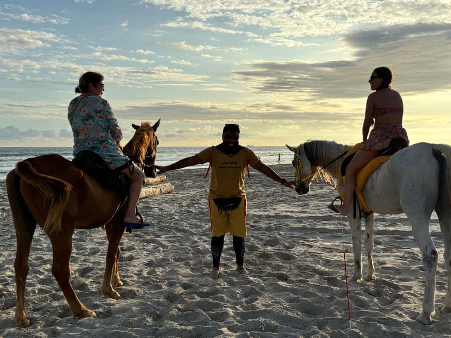 Salalah Horse Riding on the Beach optional Hotel Pick & Drop - The beach club meeting point