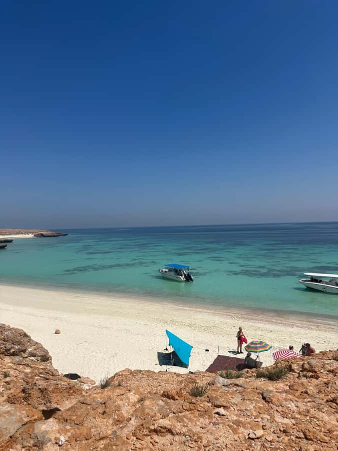 Snorkeling with turtles at Ad Daymaniyat Islands - Leaving Seeb Port by speedboat