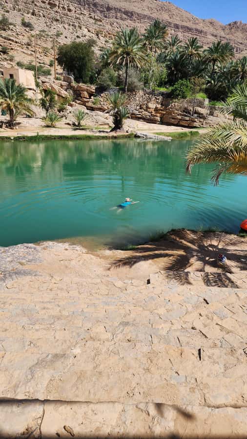 Sunset at wahiba desert - Two hours in the pools