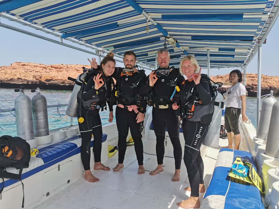 Try scuba Diving Tours To Daymaniyat Islands. - Coral, schools of fish, and the chance of turtles