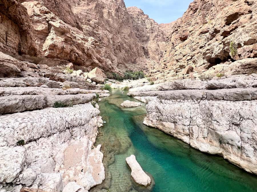 Wadi Shab & Wadi Tiwi : Guided Adventure (Customer Own Car) - The boat crossing and 45-minute approach