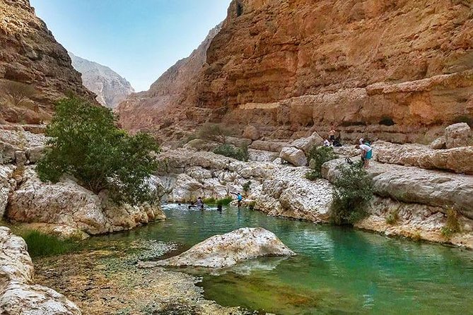 Wadishab and Bhima Sink Hole (Sharing Tours - Wadi Shab is the active centerpiece