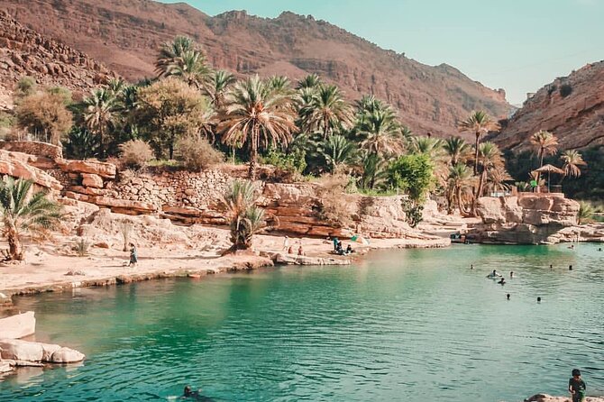 Wahiba Sands And Wadi Bani Khalid - Wadi Bani Khalid and the welcome swim