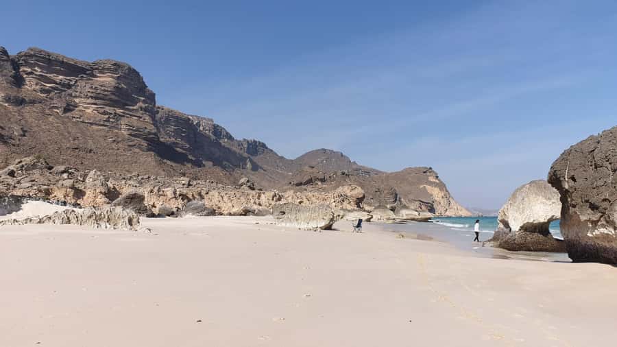 West Salalah: Caribbean of the Orient Fazayah Beaches & City - Two hours at Fazayah Beach